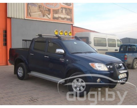 Рейлинги продольные для Hilux.